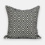 GeoVibe Diamond Throw Pillow